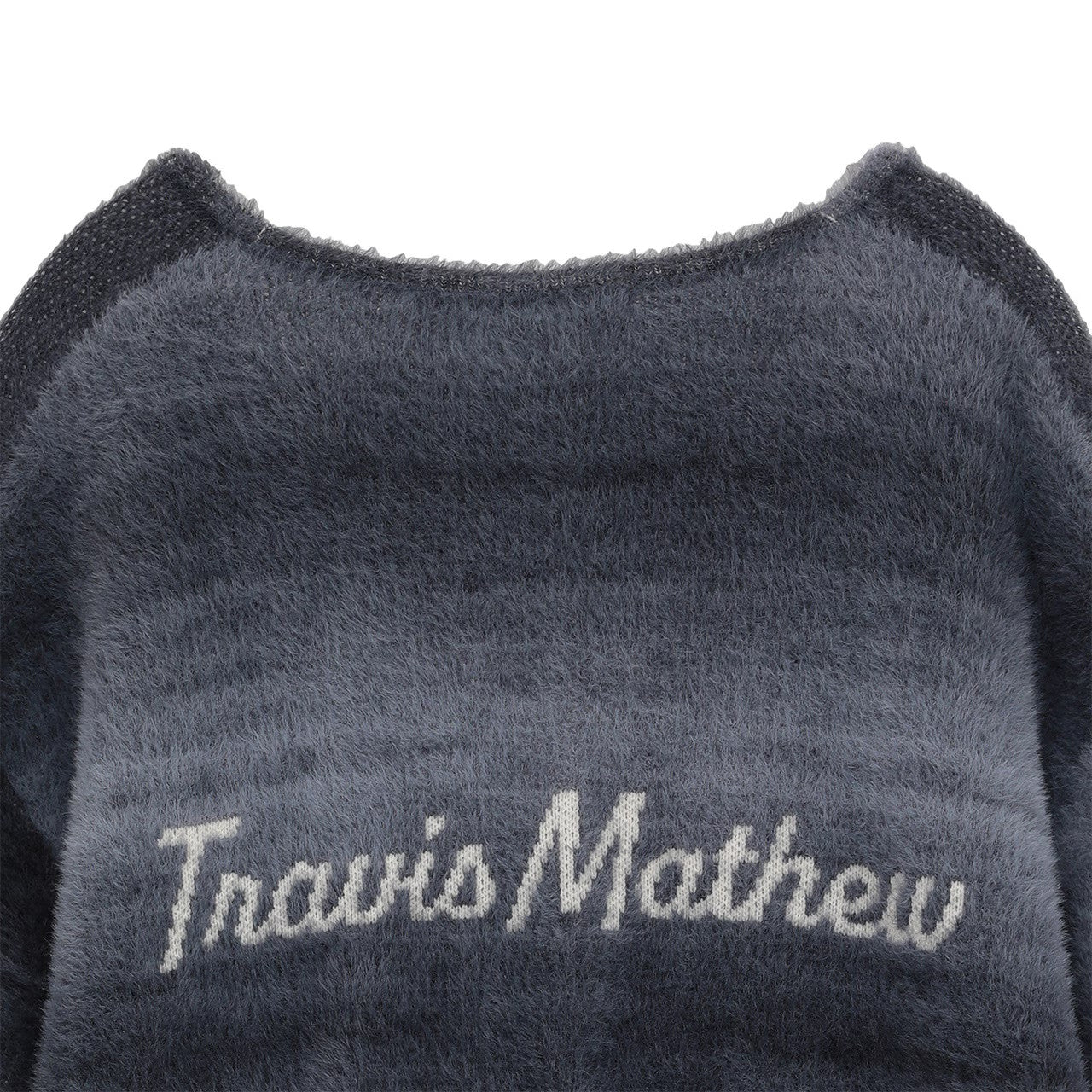 【Travis Mathew】トラヴィスマシュー　かすり染め フェザーニット カーディガン(MENS)　7AM028