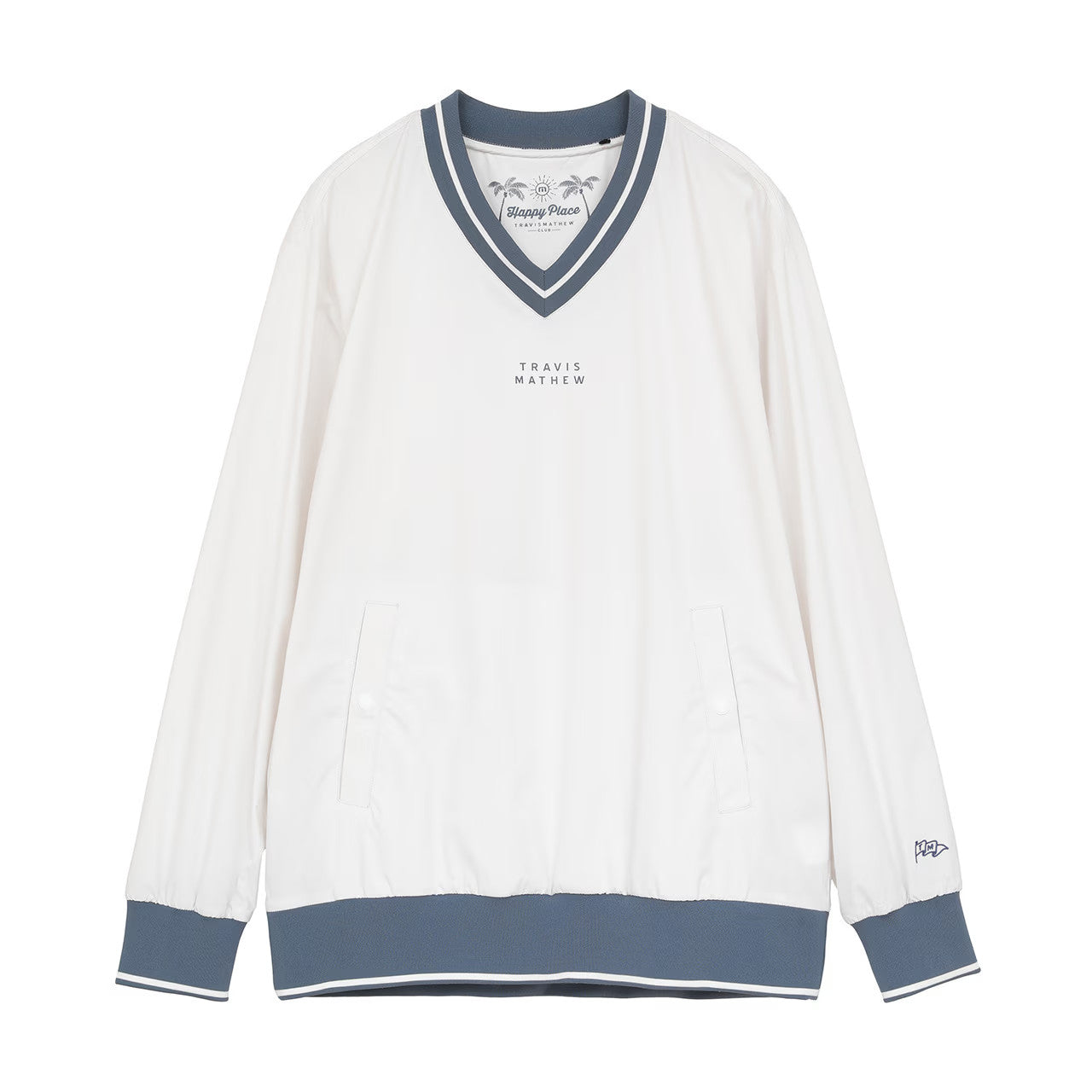 【Travis Mathew】トラヴィスマシュー　Vネックスニードジャケット(UNISEX)　7AN012