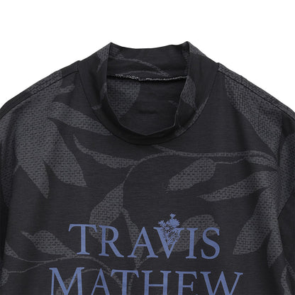 【Travis Mathew】トラヴィスマシュー　フラワー柄 半袖 モックネック(MENS)　7AM012