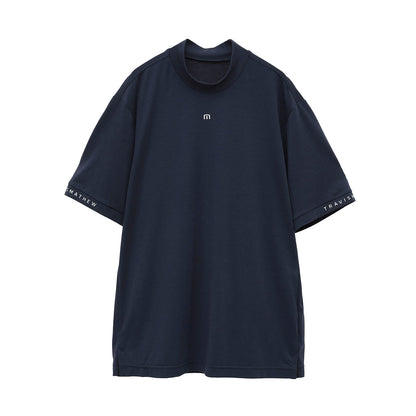 【Travis Mathew】トラヴィスマシュー ソフトタッチ ロゴプリント 半袖モックネック 7AL014