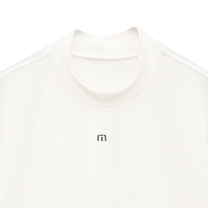 【Travis Mathew】トラヴィスマシュー ソフトタッチ ロゴプリント 半袖モックネック 7AL014