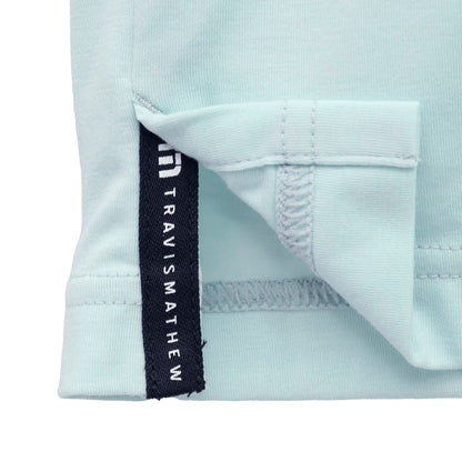 【Travis Mathew】トラヴィスマシュー ソフトタッチ ロゴプリント 半袖モックネック 7AL014