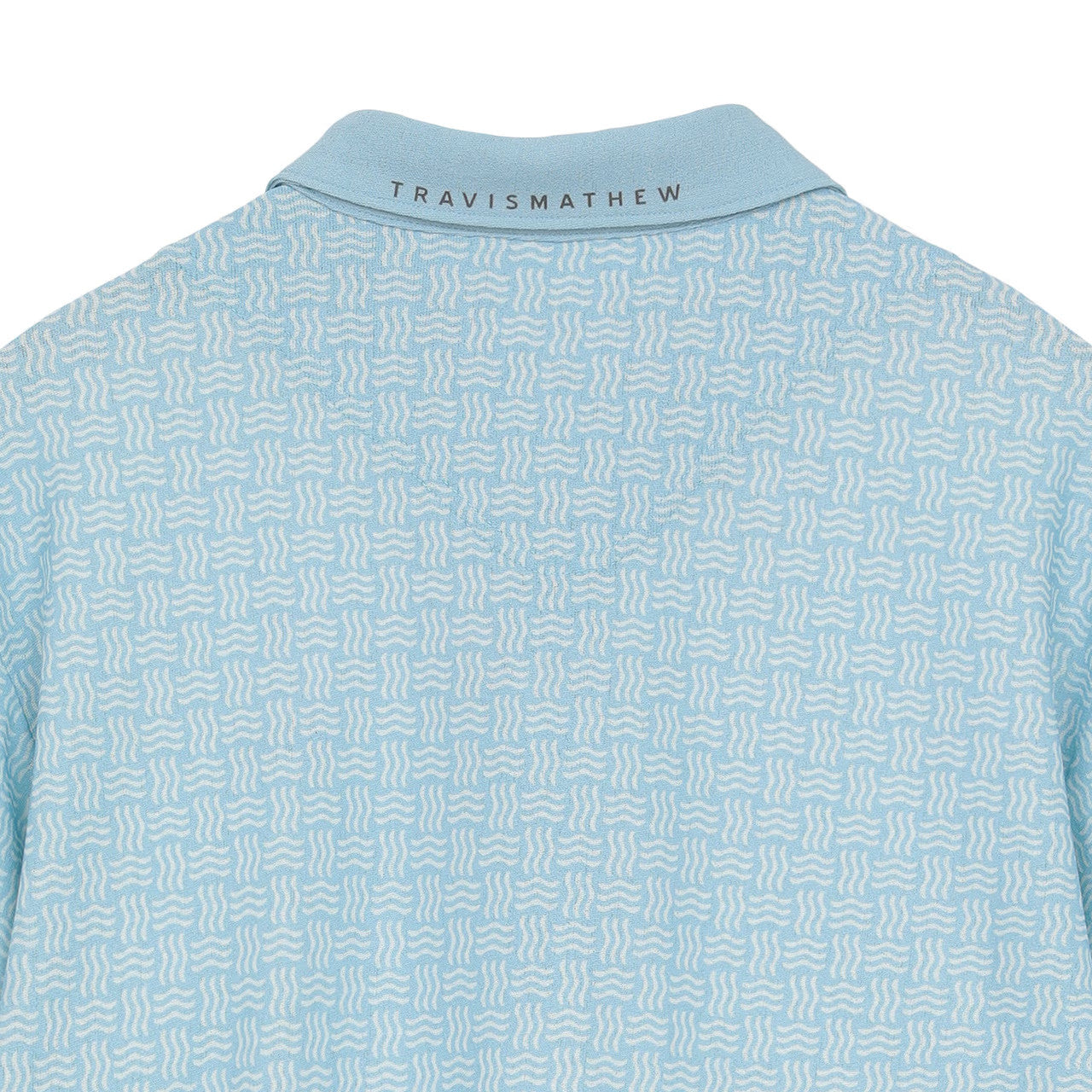 【Travis Mathew】トラヴィスマシュー　ラッセル編み半袖プリントポロ(MENS)　7AN031