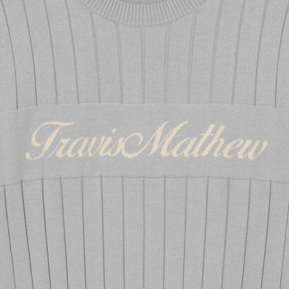 【Travis Mathew】トラヴィスマシュー　ワイドリブクルーネックセーター(MENS) 7AN003