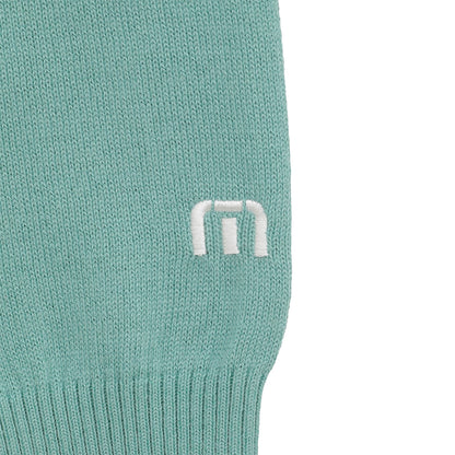 【Travis Mathew】トラヴィスマシュー　ウール混 クルーネック ロゴセーター(MENS) 【石川遼プロ着用】　7AM044