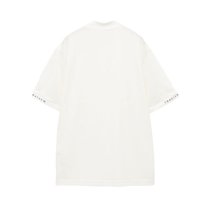 【Travis Mathew】トラヴィスマシュー ソフトタッチ ロゴプリント 半袖モックネック 7AL014