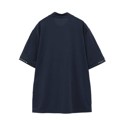 【Travis Mathew】トラヴィスマシュー ソフトタッチ ロゴプリント 半袖モックネック 7AL014
