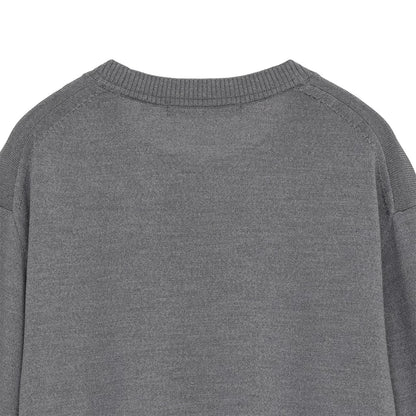 【Travis Mathew】トラヴィスマシュー　ウール混 クルーネック ロゴセーター(MENS) 【石川遼プロ着用】　7AM044