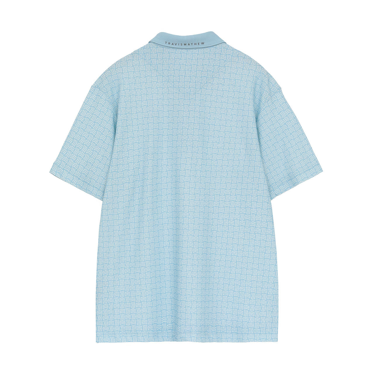 【Travis Mathew】トラヴィスマシュー　ラッセル編み半袖プリントポロ(MENS)　7AN031