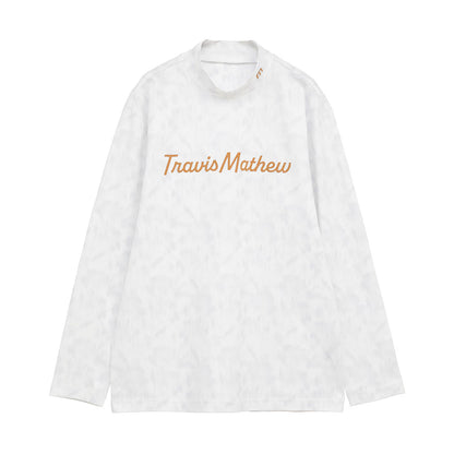 【Travis Mathew】トラヴィスマシュー　総柄 長袖 モックネック(MENS)　7AM030
