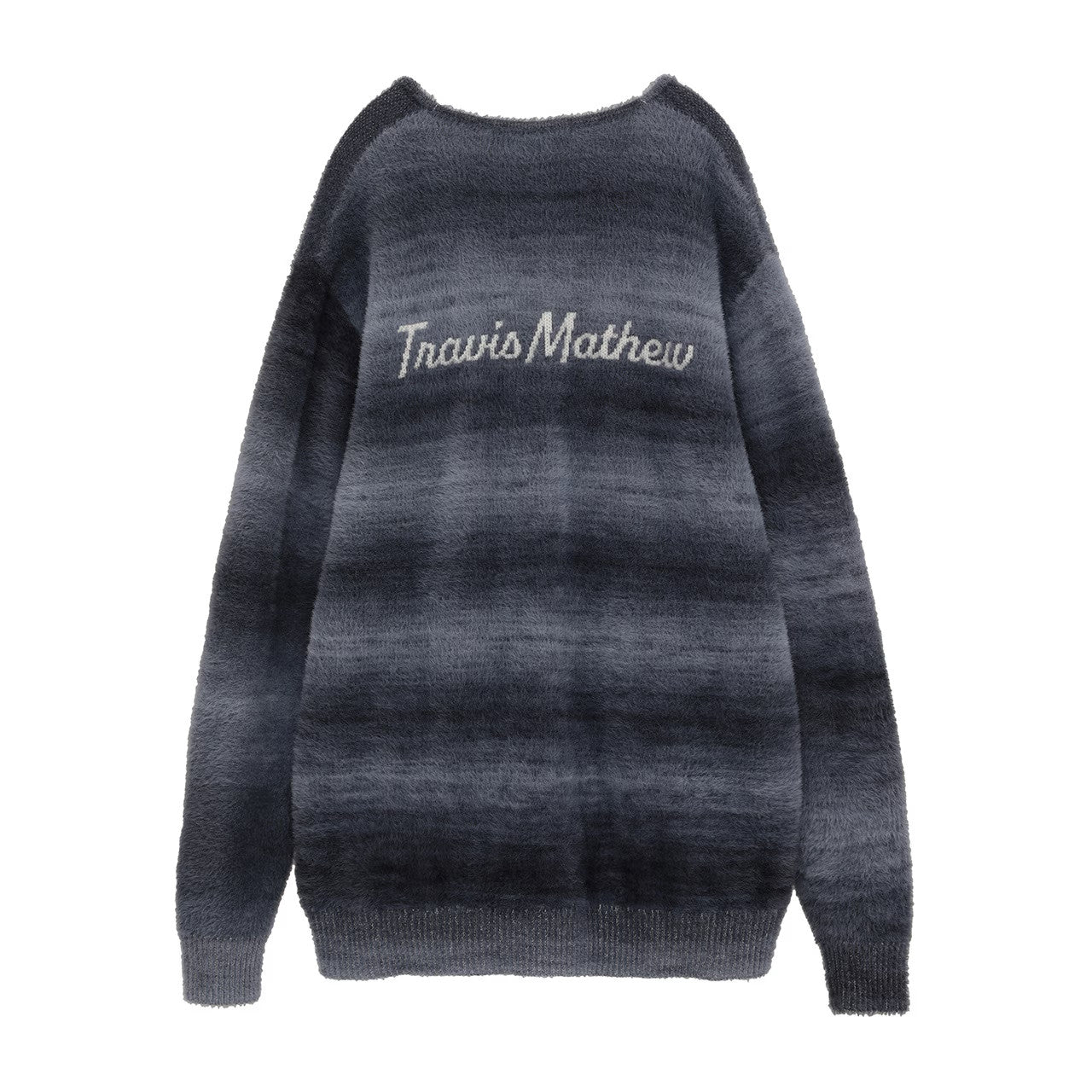 【Travis Mathew】トラヴィスマシュー　かすり染め フェザーニット カーディガン(MENS)　7AM028