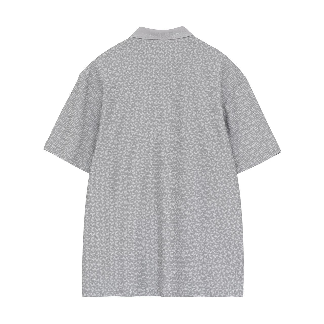 【Travis Mathew】トラヴィスマシュー　ラッセル編み半袖プリントポロ(MENS)　7AN031