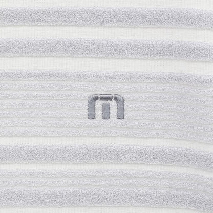 【Travis Mathew】トラヴィスマシュー パイルボーダー 半袖モックネック 7AL015