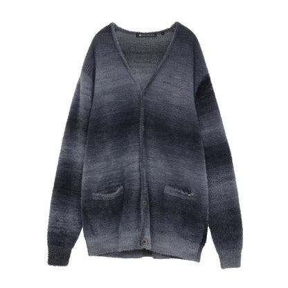 【Travis Mathew】トラヴィスマシュー　かすり染め フェザーニット カーディガン(MENS)　7AM028