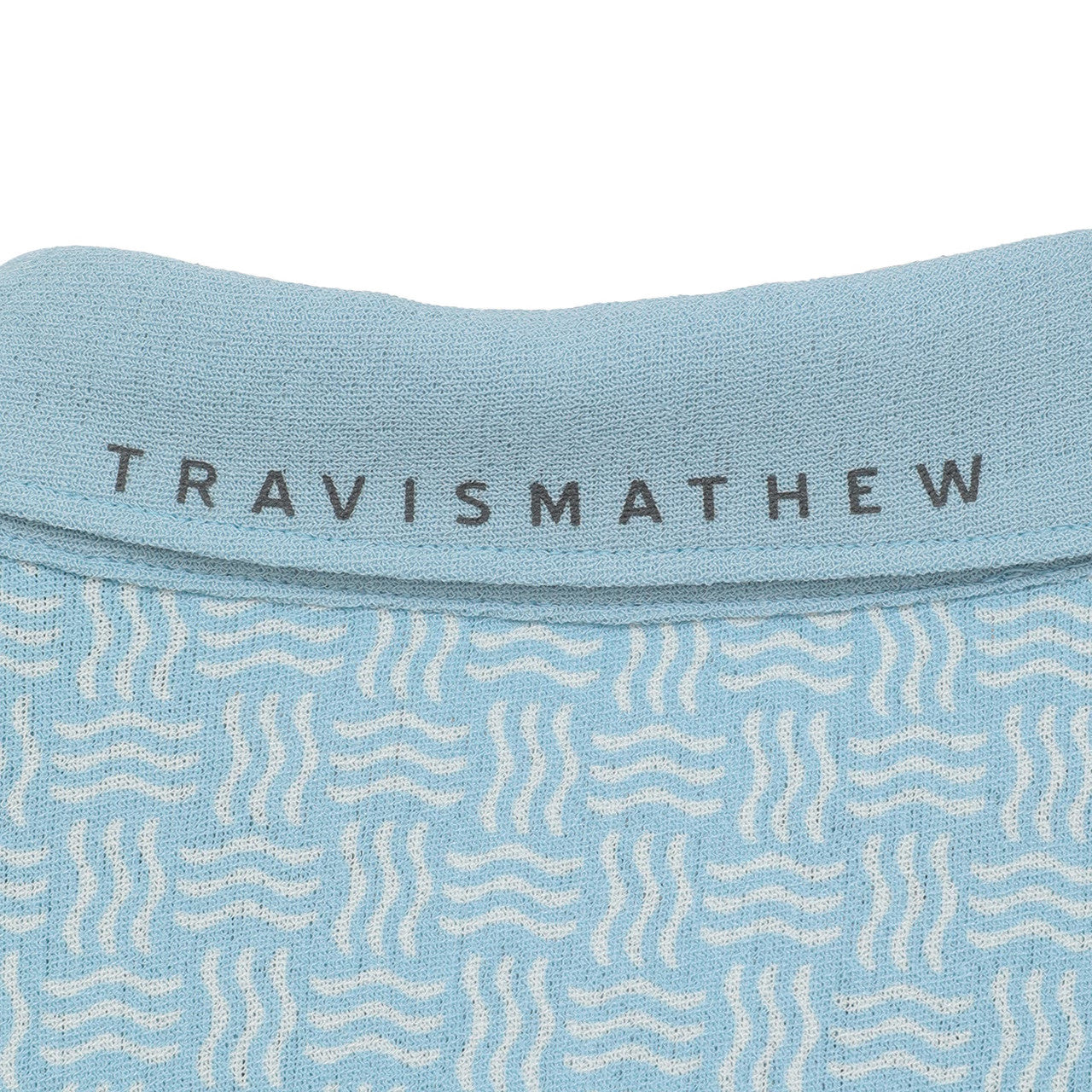 【Travis Mathew】トラヴィスマシュー　ラッセル編み半袖プリントポロ(MENS)　7AN031