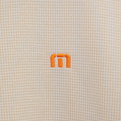 【Travis Mathew】トラヴィスマシュー　ハウンドトゥース 涼感ポロ(MENS)【石川遼プロ着用】7AM053