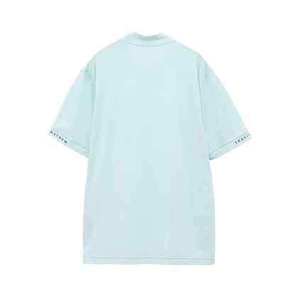 【Travis Mathew】トラヴィスマシュー ソフトタッチ ロゴプリント 半袖モックネック 7AL014