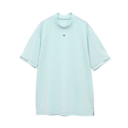 【Travis Mathew】トラヴィスマシュー ソフトタッチ ロゴプリント 半袖モックネック 7AL014