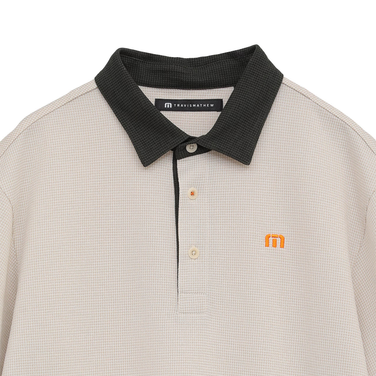 【Travis Mathew】トラヴィスマシュー　ハウンドトゥース 涼感ポロ(MENS)【石川遼プロ着用】7AM053