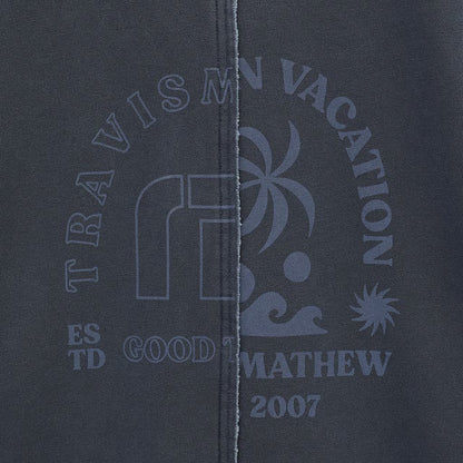 【Travis Mathew】トラヴィスマシュー 製品染め クルーネック スウェット 7AL005