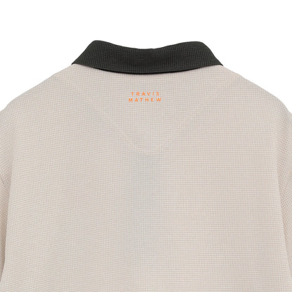 【Travis Mathew】トラヴィスマシュー　ハウンドトゥース 涼感ポロ(MENS)【石川遼プロ着用】7AM053
