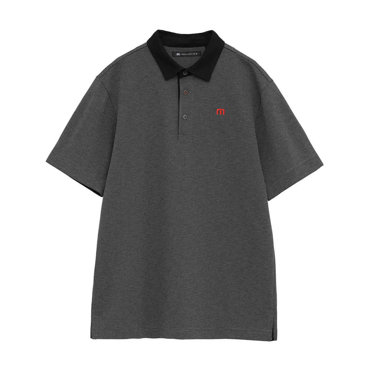 【Travis Mathew】トラヴィスマシュー　ハウンドトゥース 涼感ポロ(MENS)【石川遼プロ着用】7AM053