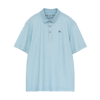 【Travis Mathew】トラヴィスマシュー　ラッセル編み半袖プリントポロ(MENS)　7AN031