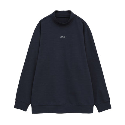 【Travis Mathew】トラヴィスマシュー　バックプリント 長袖 モックネック(MENS)　7AM029