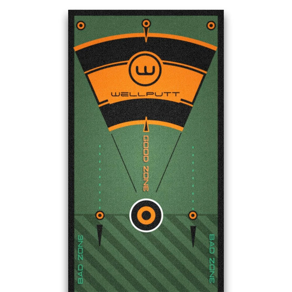 [WELL PUTT] WELL PUTT Mat 3m Green Well Putt Mat 3m Green Putter Mat