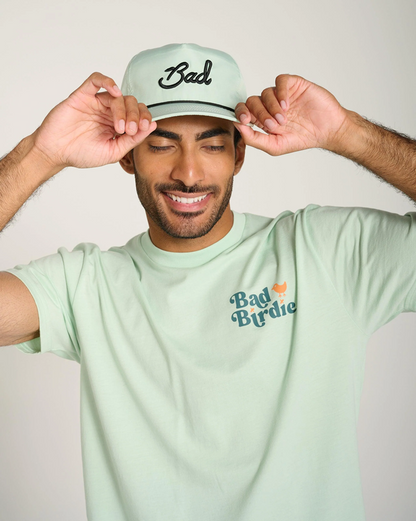 【BAD BIRDIE】バッドバーディー　日本未発売  "BAD" ROPEHAT　『BAD』ロープハット