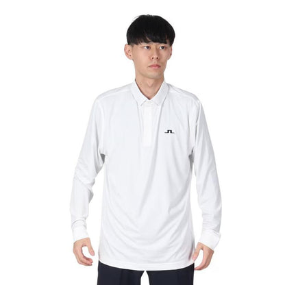 ﾒﾝｽﾞﾎﾟﾛｼｬﾂ　071-22911　24FW　ゴルフ用品,メンズウェア,ゴルフウェア,J.LINDERBERG,ジェイ・リンドバーグ,長袖,ポロシャツ,ストレッチ性,温度調節機能