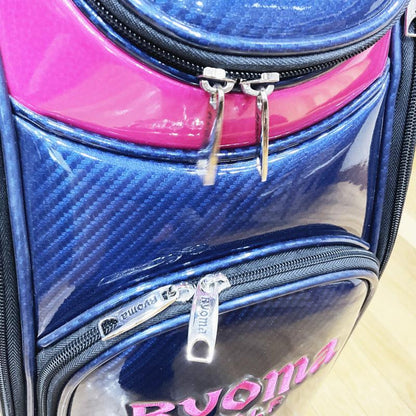 ｷｬﾃﾞｨﾊﾞｯｸﾞ【RYOMA GOLF】リョーマゴルフ　RYOMA エナメル　ﾈｲﾋﾞｰ　ゴルフ用品,キャディバッグ,ゴルフバッグ,ゴルフグッズ,キャディバック,ryoma golf,リョーマゴルフ,ネイビー