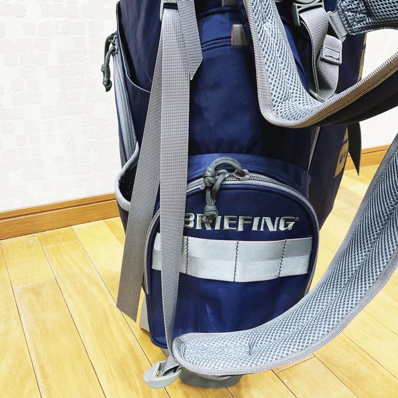BRIEFING】ブリーフィング キャディバッグ CR-4 #02 XP WOLF GRAY NAVY 