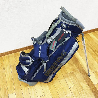 BRIEFING】ブリーフィング キャディバッグ CR-4 #02 XP WOLF GRAY NAVY 