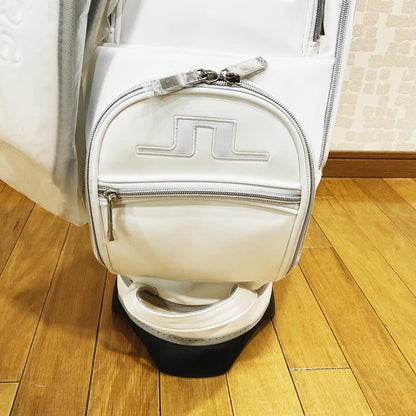 ｷｬﾃﾞｨﾊﾞｯｸﾞ　083-14301　21SS　004 ﾎﾜｲﾄ　ゴルフ用品,ゴルフバッグ,キャディバッグ,キャディバック,Jリンドバーグ,ジェイリンドバーグ,JLINDEBERG,ホワイト,スタンドバッグ