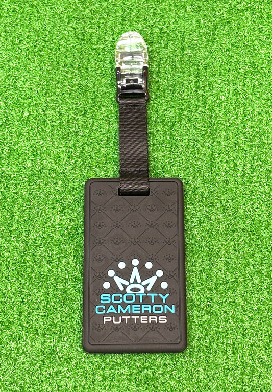 【Scotty Cameron】ARGYLE CROWN PUTTER COVER LEASH　スコッティキャメロン アーガイルクラウン パターカバーリーシュ　ブラック