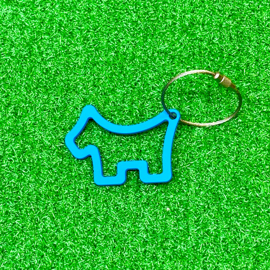 【Scotty Cameron】Scotty Dog Key Fob　スコッティキャメロン スコッティドッグ キーフォブ　ブルー