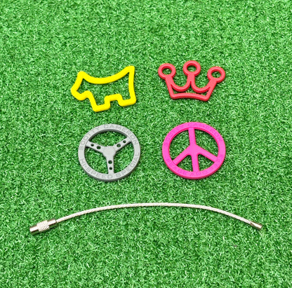 【Scotty Cameron】Mini Cameron Coins - Set of 4　スコッティキャメロン ミニキャメロン コインセット キーホルダー