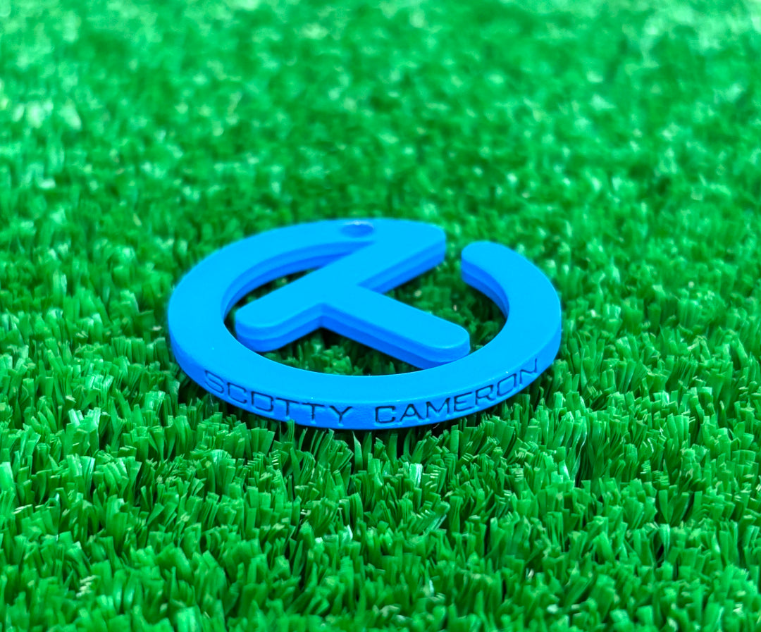 スコッティキャメロン サークルT スコッティブルー ラバー Key Fob Scotty Cameron】Circle T Key Fob スコッティキャメロン