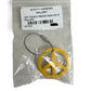 ScottyCameron Soft touch Peace sign keyfob Yellow