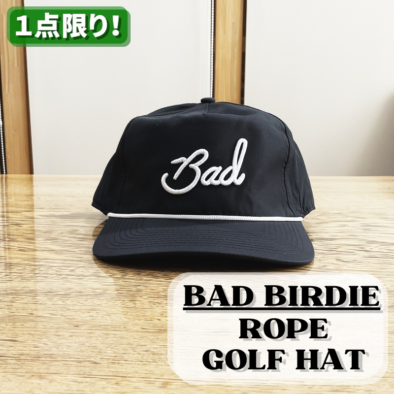 【BAD BIRDIE】ROPE GOLF HAT　バッドバーディ　ロープゴルフハット　BBH002【海外直輸入　日本未発売】