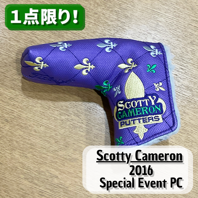 [Scotty Cameron] 2016 Special Event PC Scotty Cameron 2016 Special Event Putter Cover [Directly imported from overseas, limited model]