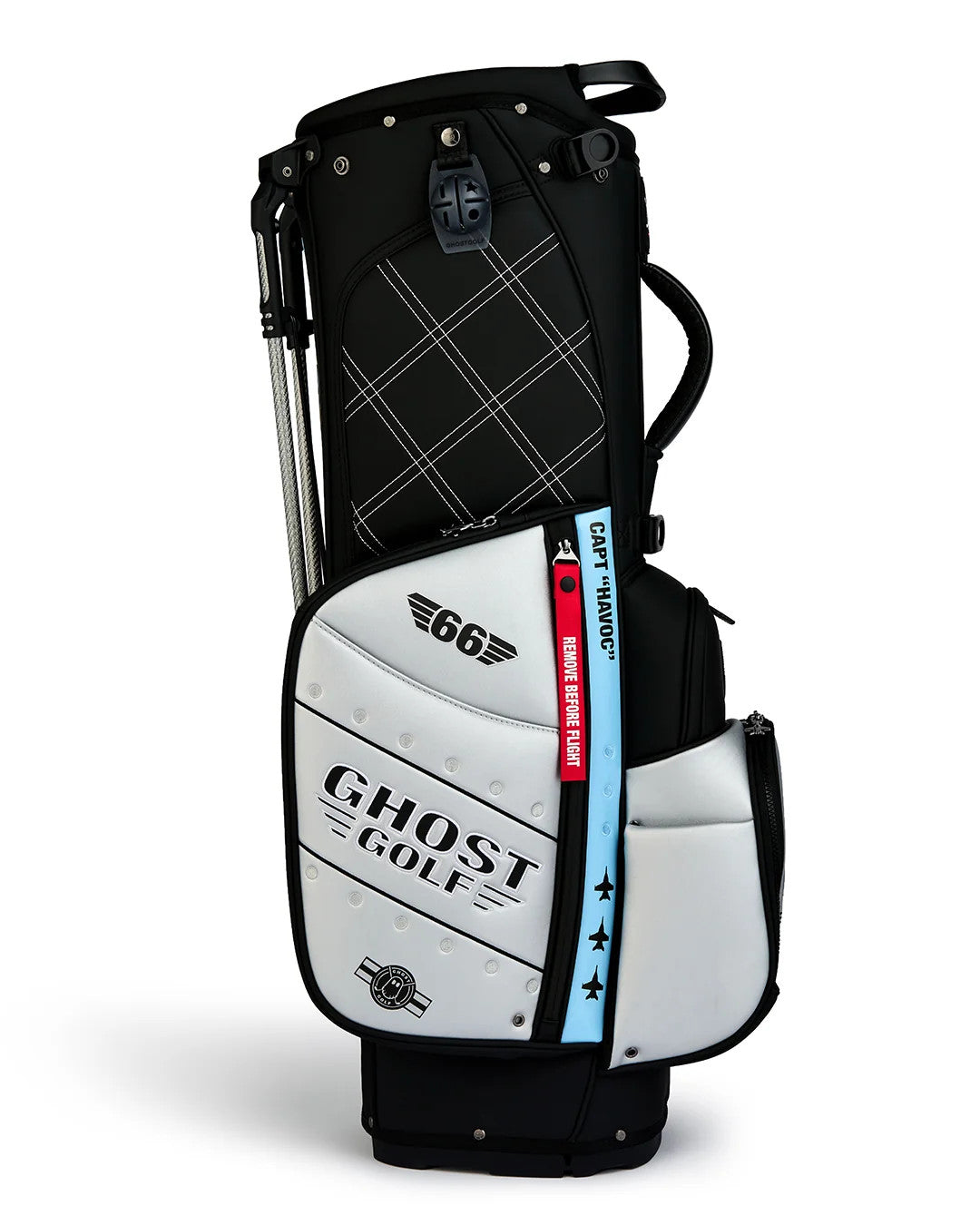 【GHOST GOLF】 7WAY ANYDAY DOGFIGHT STRIKER EDITION_ゴーストゴルフ スタンドバッグ ドッグファイト ストライカー エディション