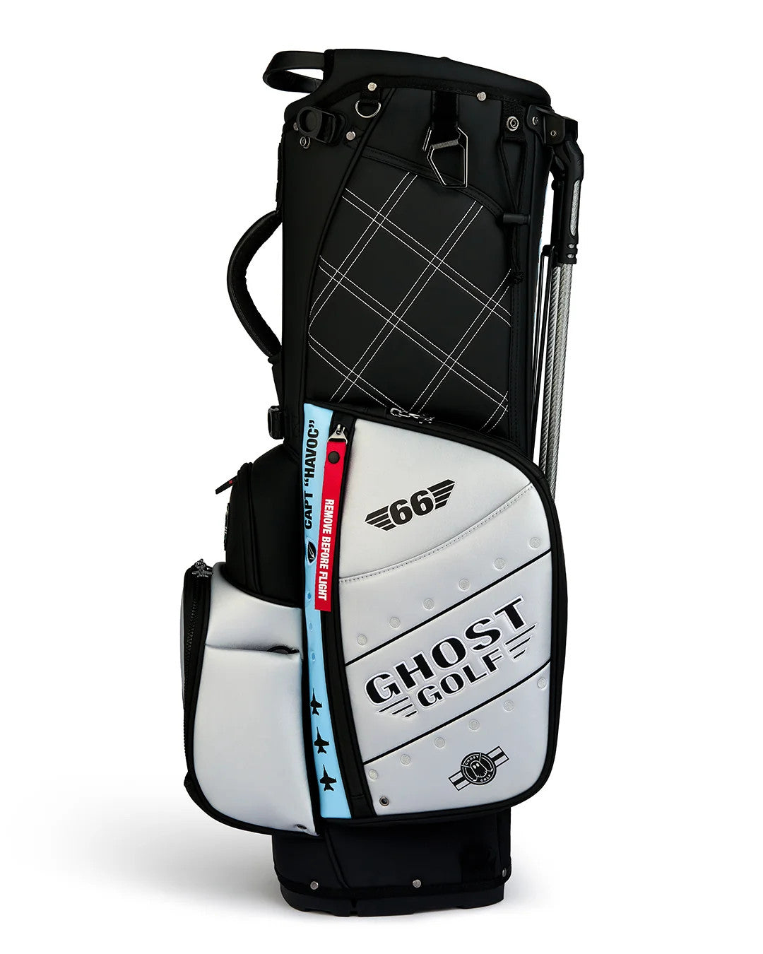 【GHOST GOLF】 7WAY ANYDAY DOGFIGHT STRIKER EDITION_ゴーストゴルフ スタンドバッグ ドッグファイト ストライカー エディション