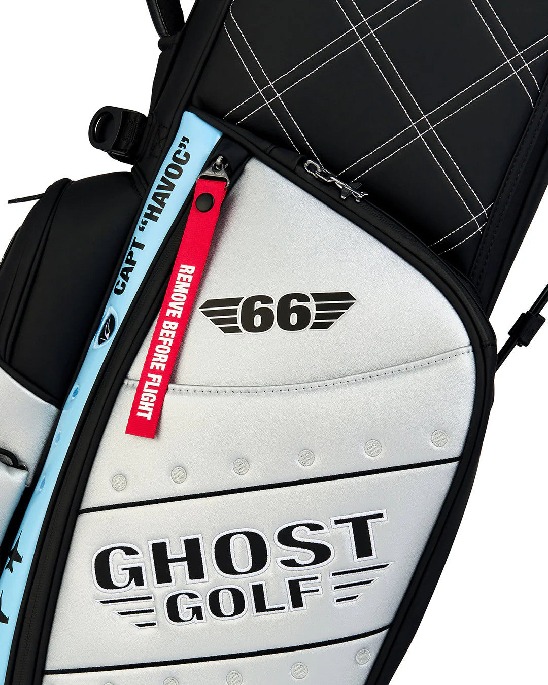 【GHOST GOLF】 7WAY ANYDAY DOGFIGHT STRIKER EDITION_ゴーストゴルフ スタンドバッグ ドッグファイト ストライカー エディション