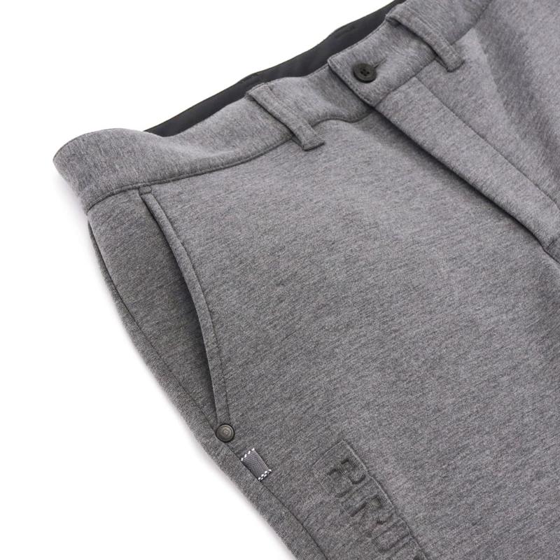ﾒﾝｽﾞｳｪｱ　BRG223M50 WARM 3D LOGO JOGG　ゴルフ用品,メンズウェア,ゴルフウェア,パンツ,ズボン,ジョガーパンツ,3Dロゴ,ブリーフィング,正規品,人気ブランド,グレー