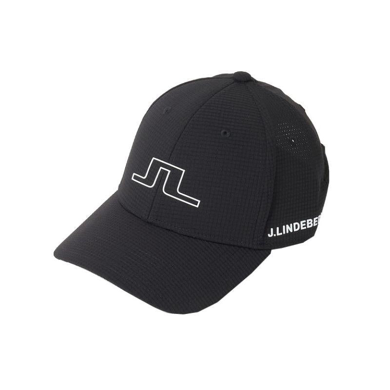 ｷｬｯﾌﾟ　073-52831 24FW　ゴルフ用品,メンズウェア,ゴルフウェア,J.LINDERBERG,ジェイ・リンドバーグ,メンズキャップ,キャップ,スナップバック,メッシュ,通気性,ブリッジマーク,ロゴ,金属アジャスター,調整可能,軽量,速乾性,エコテックス認定済,新作