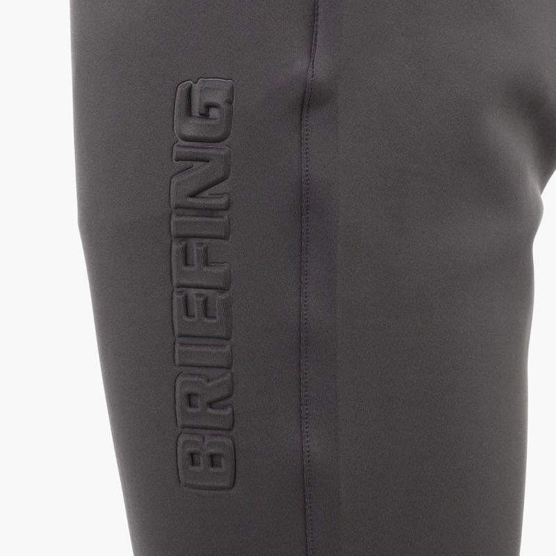 ﾒﾝｽﾞﾊﾟﾝﾂ BBG223M16　3Dﾛｺﾞｽﾘﾑﾊﾟﾝﾂ　ゴルフ用品,メンズウェア,ゴルフウェア,ズボン,パンツ,スリムパンツ,ストレッチジャージ素材,3Dロゴ,ブリーフィング,正規品,人気ブランド,ブラック,チャコール