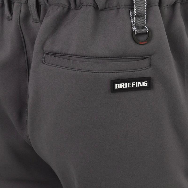 ﾒﾝｽﾞﾊﾟﾝﾂ BBG223M16　3Dﾛｺﾞｽﾘﾑﾊﾟﾝﾂ　ゴルフ用品,メンズウェア,ゴルフウェア,ズボン,パンツ,スリムパンツ,ストレッチジャージ素材,3Dロゴ,ブリーフィング,正規品,人気ブランド,ブラック,チャコール