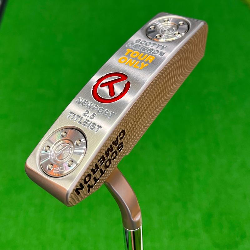 【Scotty Cameron】NEWPORT 2.5　SELECT TOUR　CIRCLE-T　SSS　スコッティキャメロン　ニューポート2.5　 セレクト ツアー　サークルティー　トリプルエス　鑑定書付き【希少！　海外直輸入品　限定モデル】